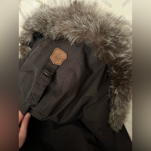 MACKAGE - Womens Winter Coat w/Fur Trim Hood Collar - Picture 6 of 11